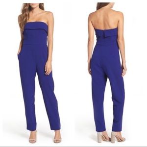 Vince Camuto Blue Jumpsuit